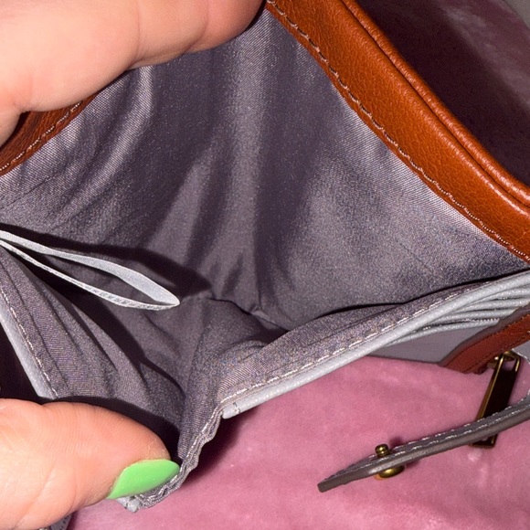 Fossil Lainie Multifunction Brown Leather Wallet NWOT - Picture 8 of 12